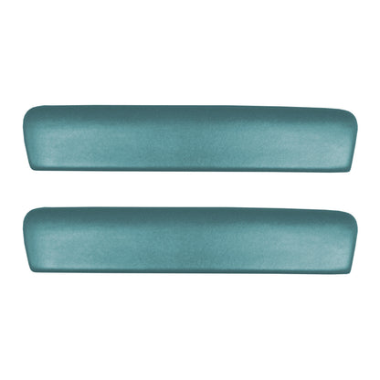 64 GM A-BODY 11" FRONT ARMREST PADS - SRM LIGHT AQUA