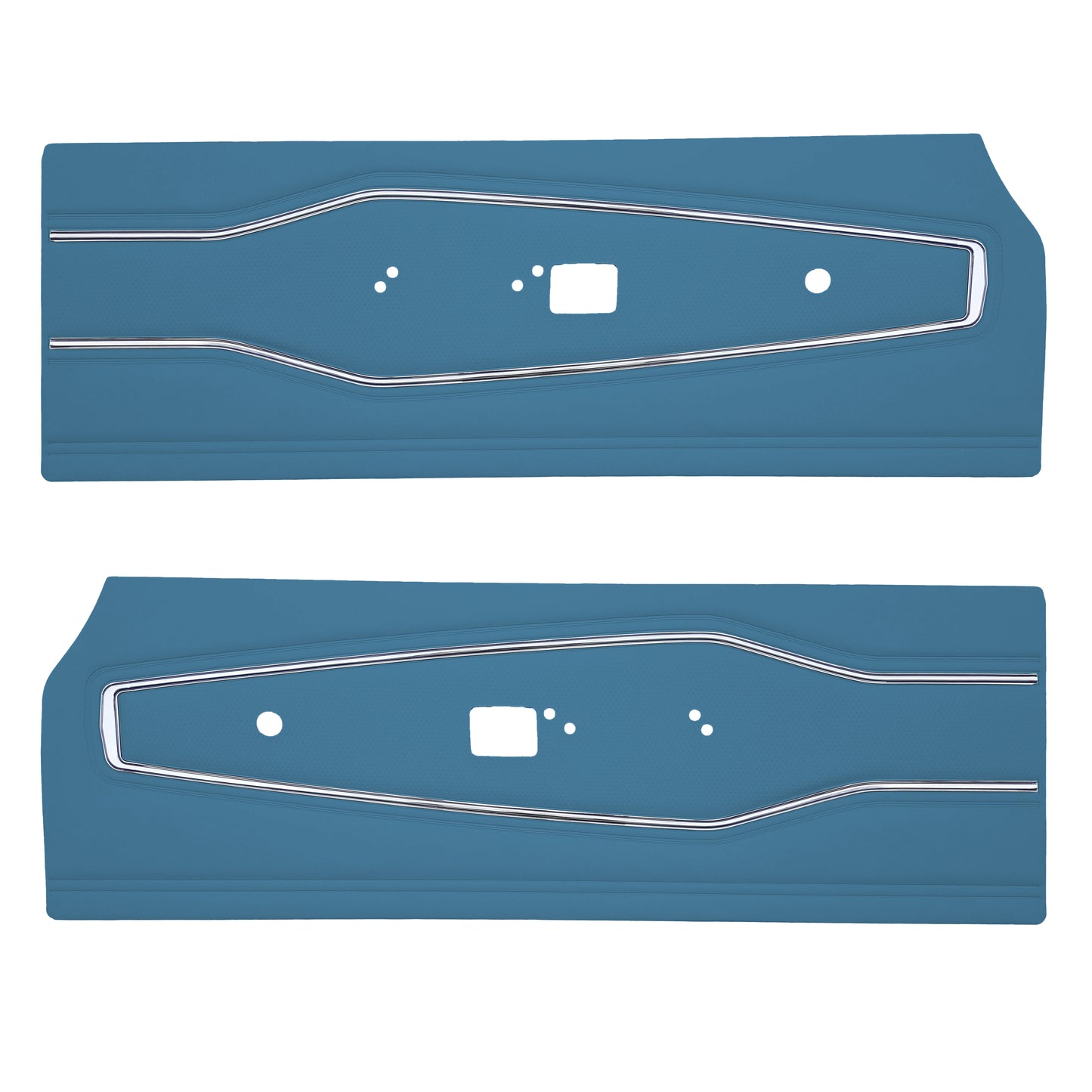 70 CHARGER FRONT DOOR PANELS - BRIGHT BLUE