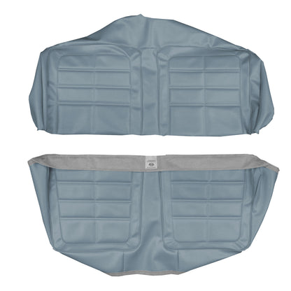 66 DART GT CONVERTIBLE REAR UPHOLSTERY - BLUE