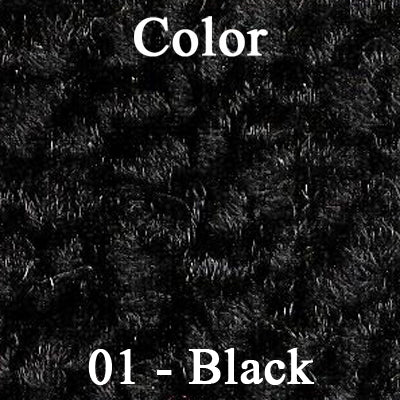 64/67 TEMPEST/LEMANS 4-SPEED LOOP CARPET KIT - BLACK