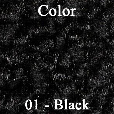 1967 DODGE CHARGER AUTO CARPET - BLACK