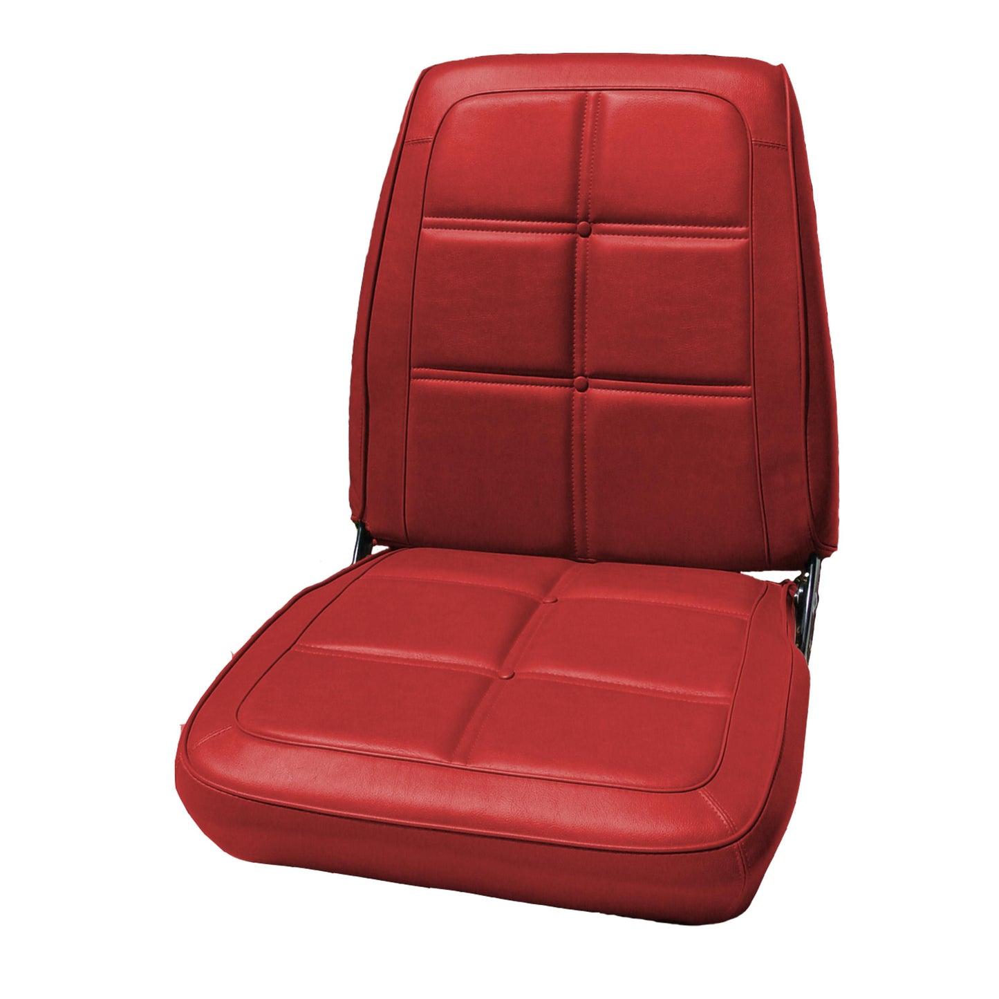 69 CHARGER/DAYTONA BUCKET SEAT UPHOLSTERY - RED