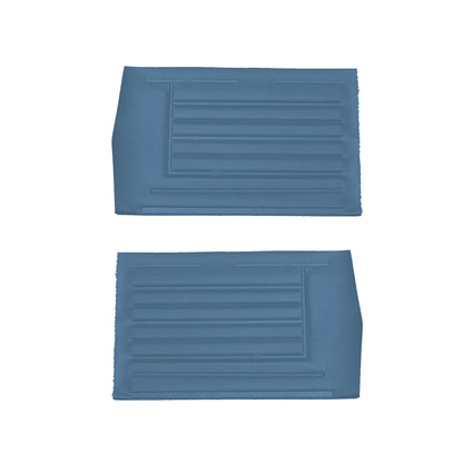 67 CHEVELLE/MALIBU CONVERTIBLE REAR PANELS - BRIGHT BLUE