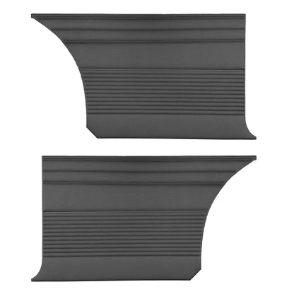69 CHARGER REAR PANELS - BLACK