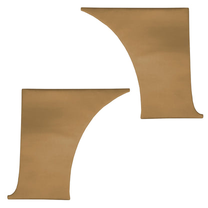 69 AMX REAR QUARTER KICK PANELS - SADDLE