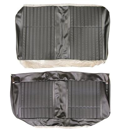 70 GTO/LEMANS SPORT HARDTOP REAR UPHOLSTERY - BLACK