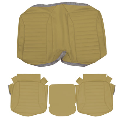 74 FIREBIRD/TRANS AM "STANDARD" HARDTOP REAR UPHOLSTERY - SADDLE