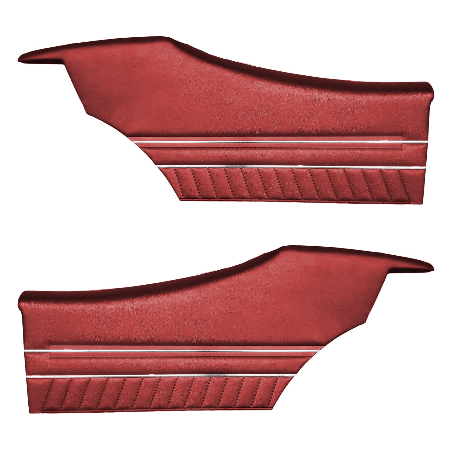 70 GTO/LEMANS SPORT HARDTOP REAR PANELS (PRE-ASSEMBLED) - RED