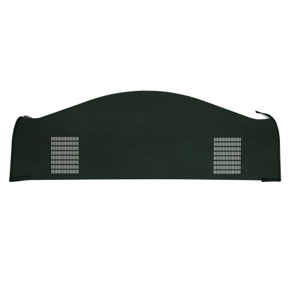 68 DODGE/PLYMOUTH B-BODY HARDTOP (NOT CHARGER) PACKAGE TRAY WITH SAME DIRECTION SPEAKER CUT-OUTS - GREEN