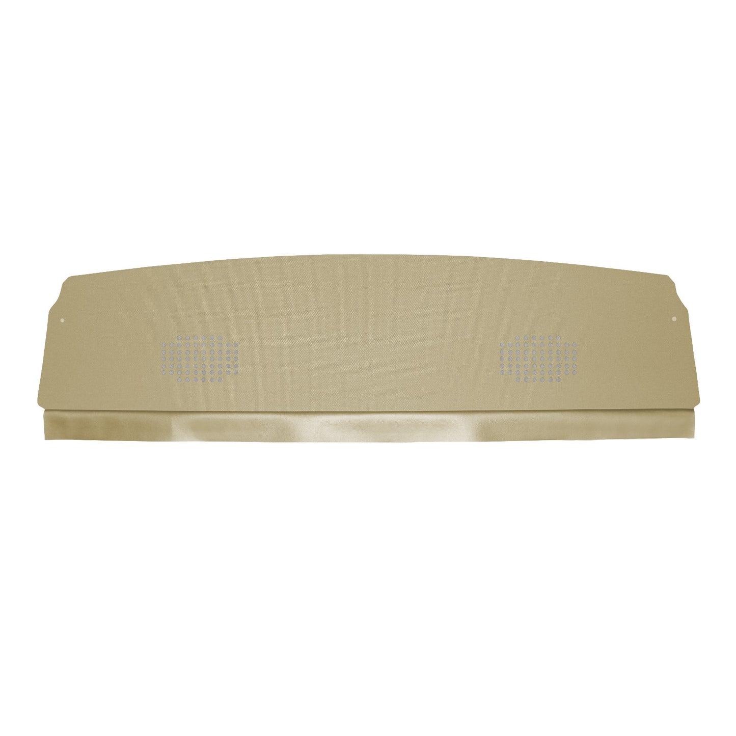 71 SKYLARK SPORT COUPE PACKAGE TRAY WITH SPEAKER CUT-OUTS - SANDALWOOD