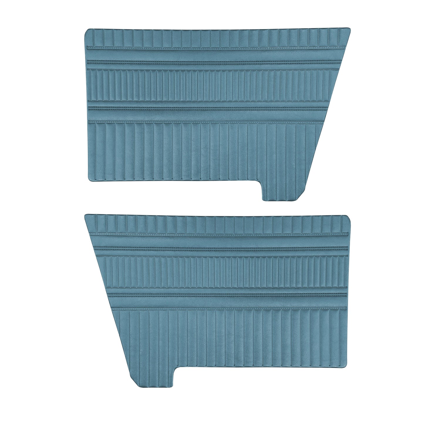 69-70 DART SWINGER & 69 VALIANT 100 HARDTOP REAR PANELS - BLUE