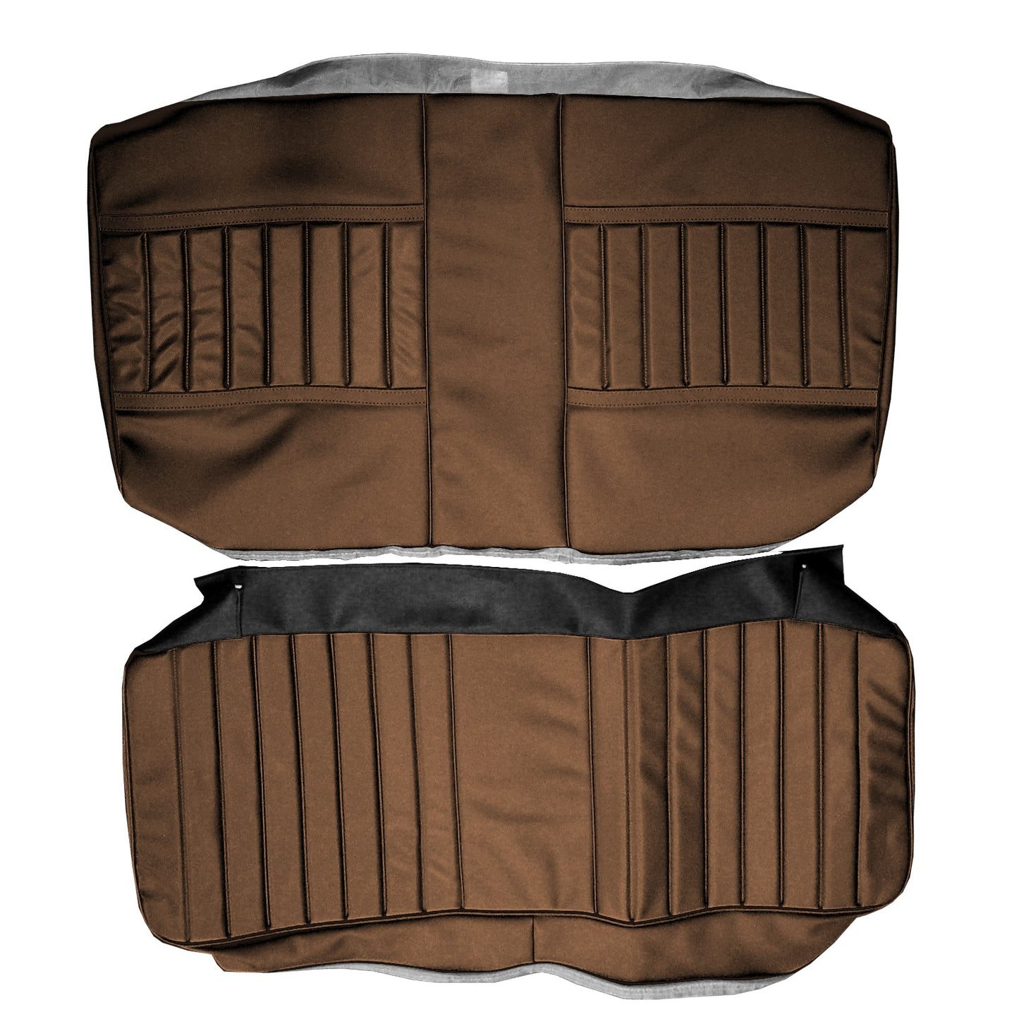 72 SKYLARK/GS "DELUXE" CONVERTIBLE REAR UPHOLSTERY - SADDLE