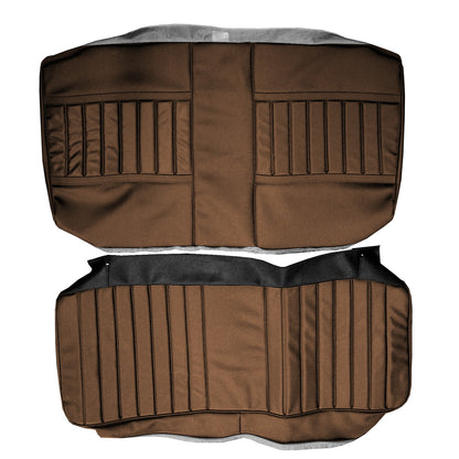 72 SKYLARK/GS "DELUXE" CONVERTIBLE REAR UPHOLSTERY - SADDLE