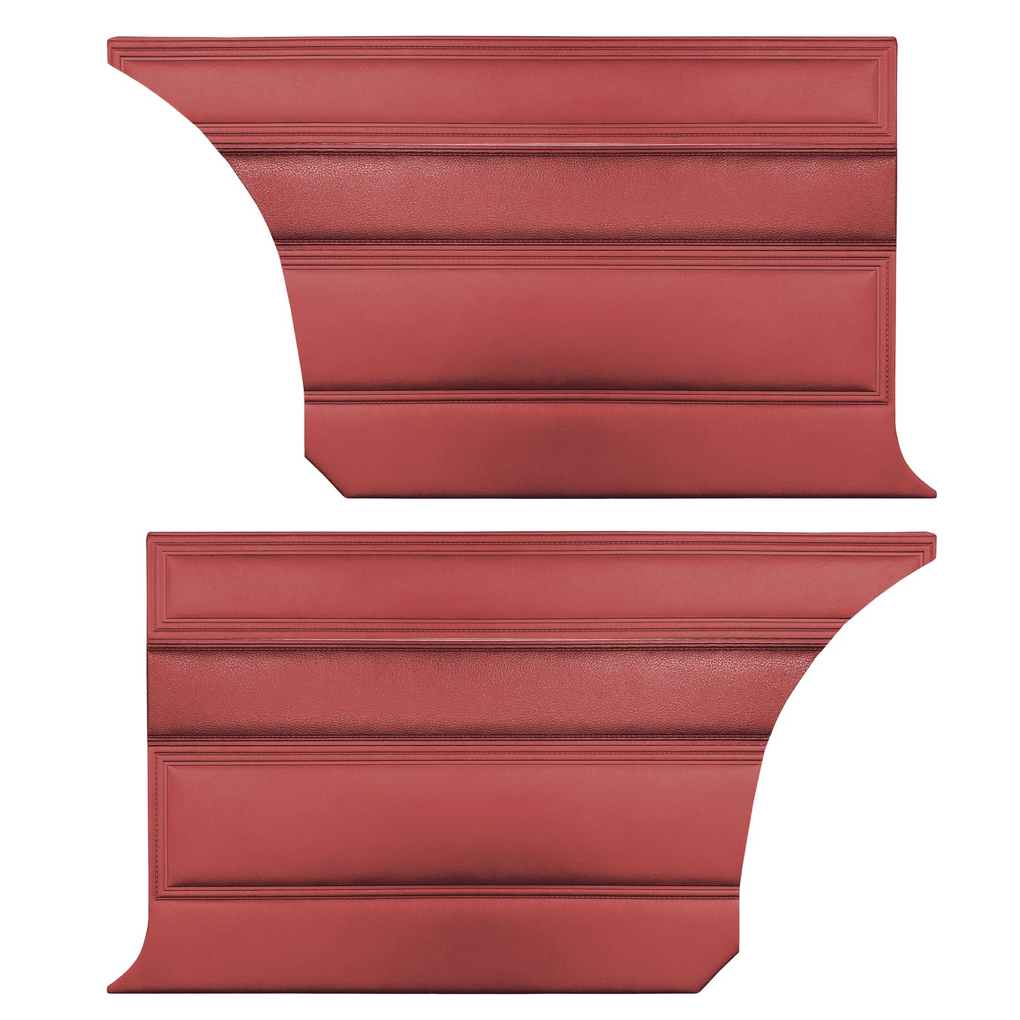 67 BELVEDERE II HARDTOP REAR PANELS - RED
