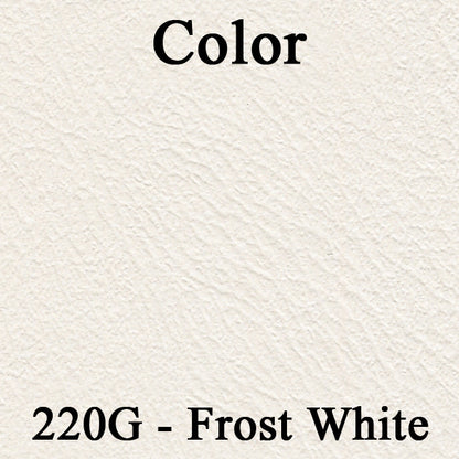 65 CHEVELLE/MALIBU BUCKET SEAT UPHOLSTERY - FROST WHITE