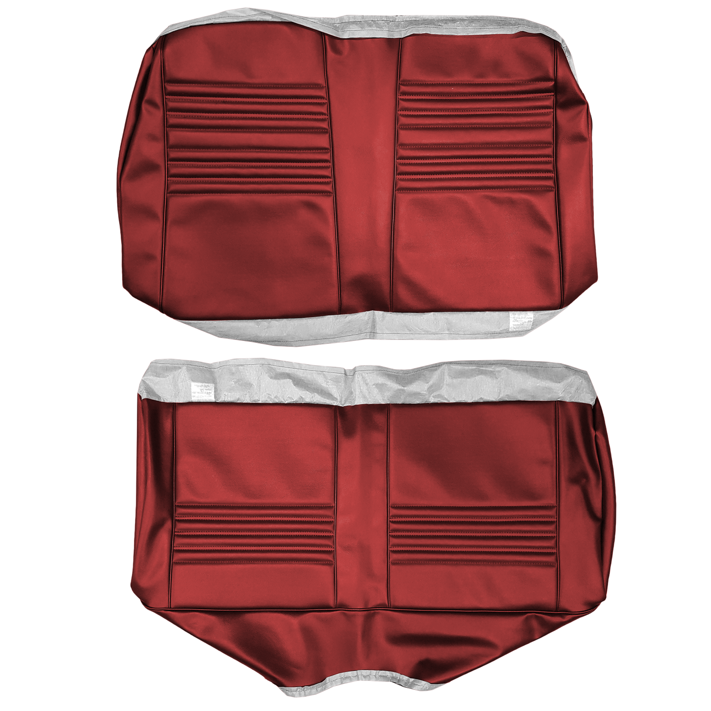 67 CHEVELLE/MALIBU CONVERTIBLE REAR UPHOLSTERY - RED