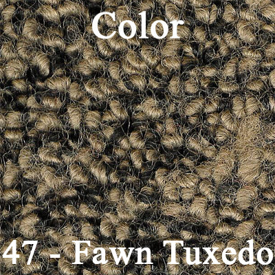 1963 CHRYSLER 300/300J AUTOMATIC LOOP CARPET KIT - FAWN TUXEDO