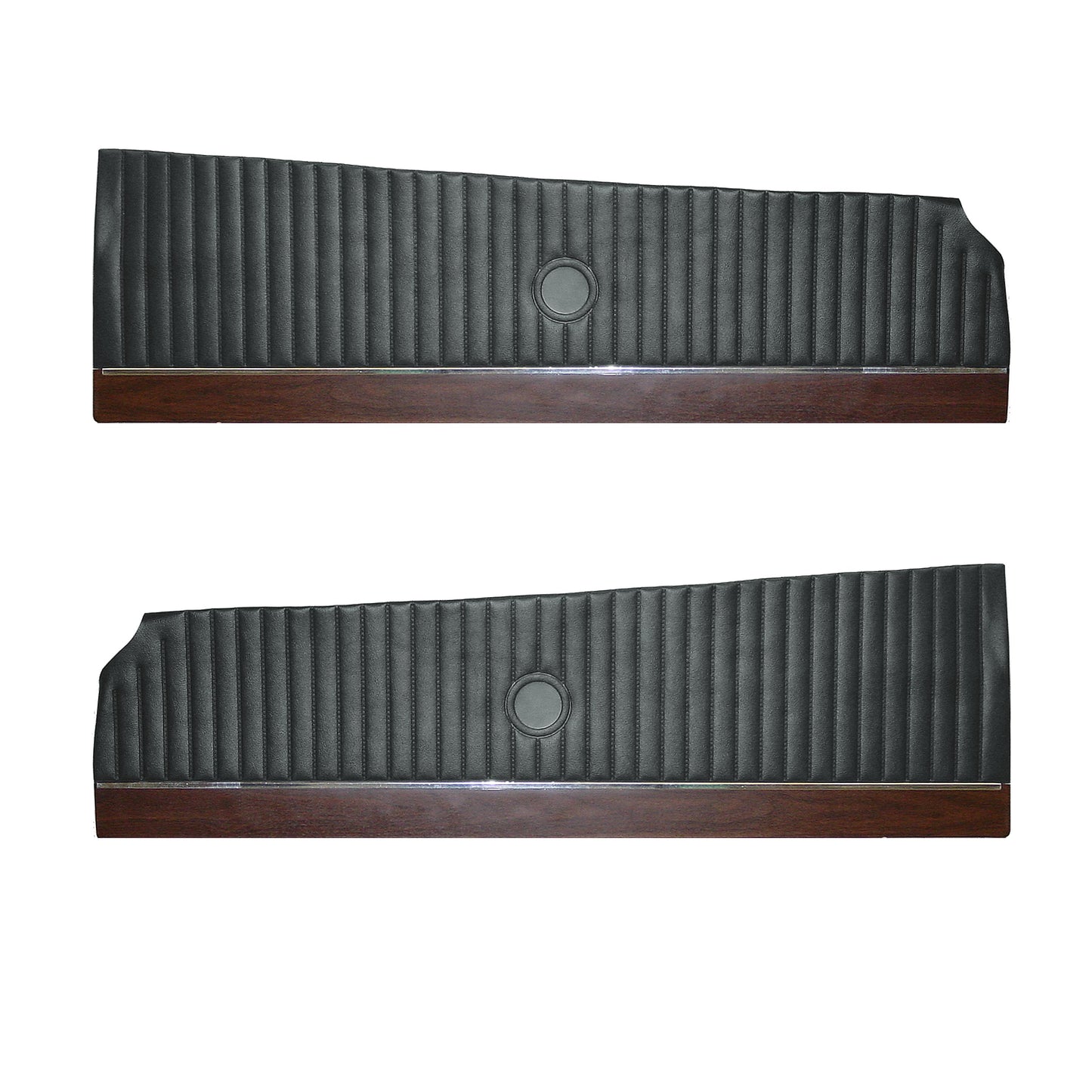 71 CHARGER RT/500 FRONT UPPER DOOR PANELS - GUNMETAL