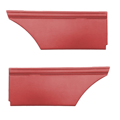 67 FIREBIRD "STANDARD" HARDTOP REAR PANELS - RED