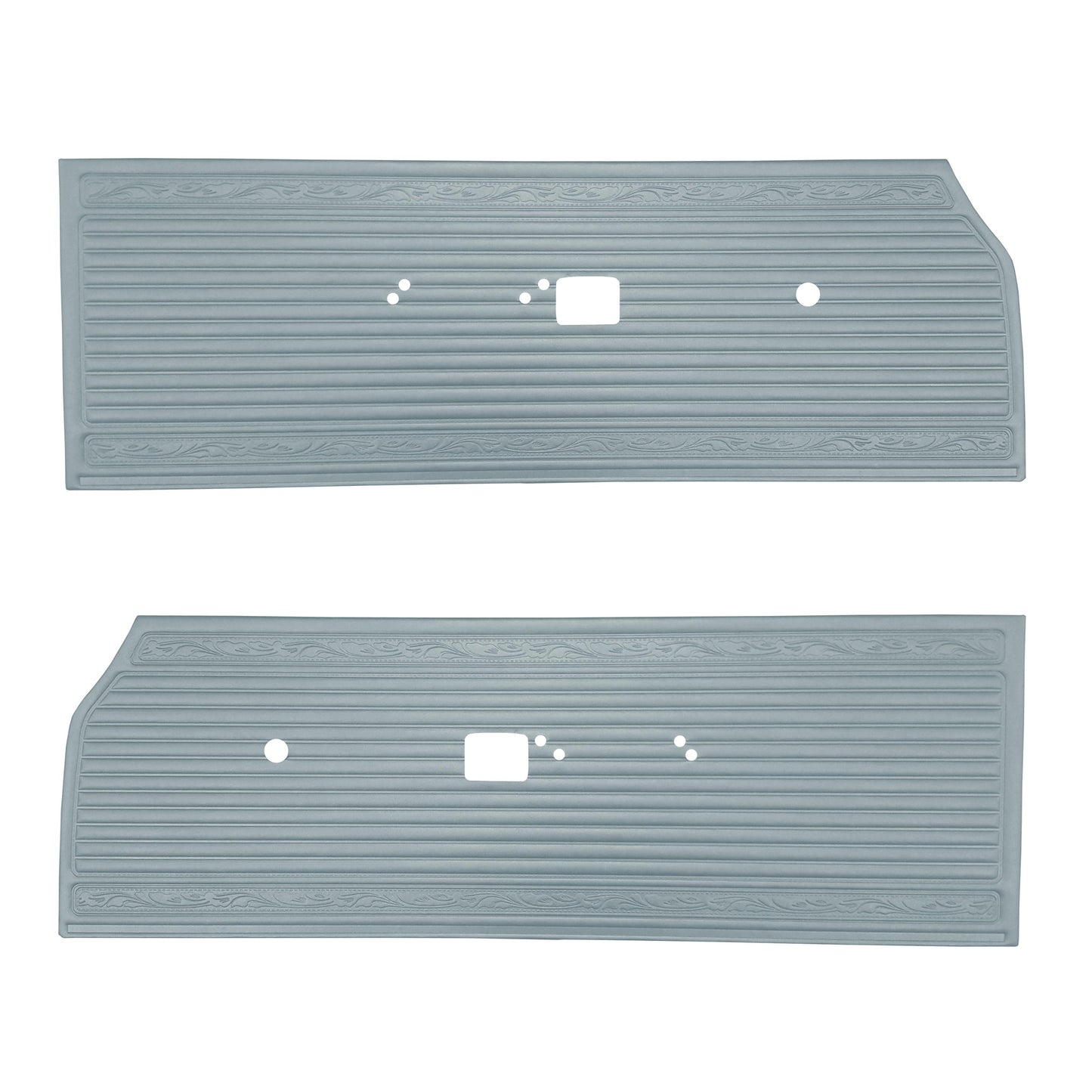 66 SATELLITE FRONT DOOR PANELS - BLUE
