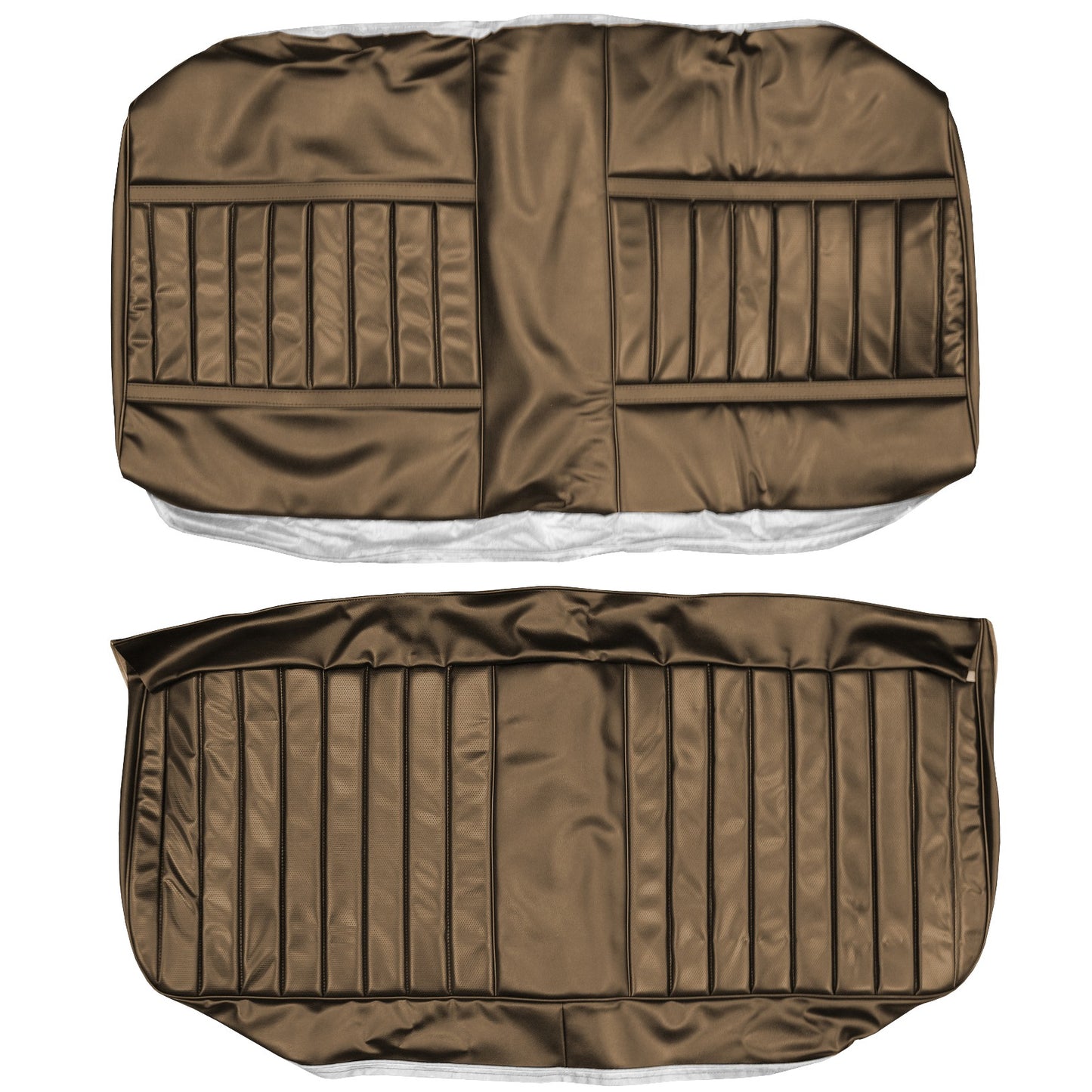71 SKYLARK/GS "DELUXE" SPORT COUPE REAR UPHOLSTERY - SADDLE