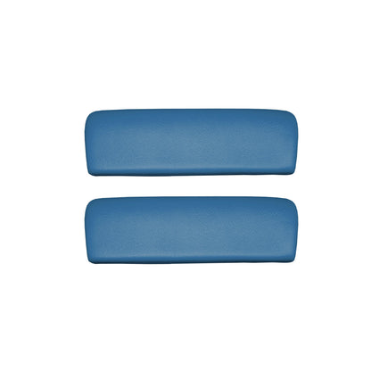 67 GM A-BODY HTP/COUPE REAR ARMREST PADS - BRIGHT BLUE