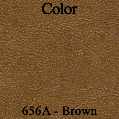72 GREMLIN HARDTOP REAR UPHOLSTERY - PARCHMENT/BROWN