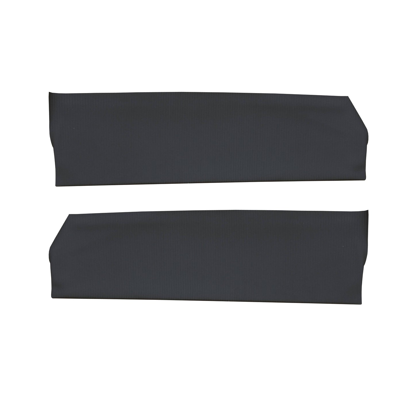 71 SATELLITE/ROADRUNNER "STANDARD" FRONT UPPER DOOR PANELS - BLACK