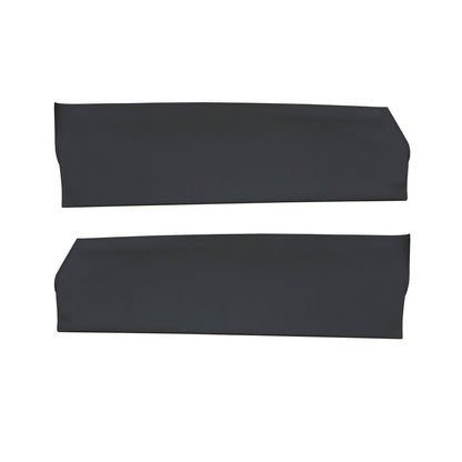 71 SATELLITE/ROADRUNNER "STANDARD" FRONT UPPER DOOR PANELS - BLACK