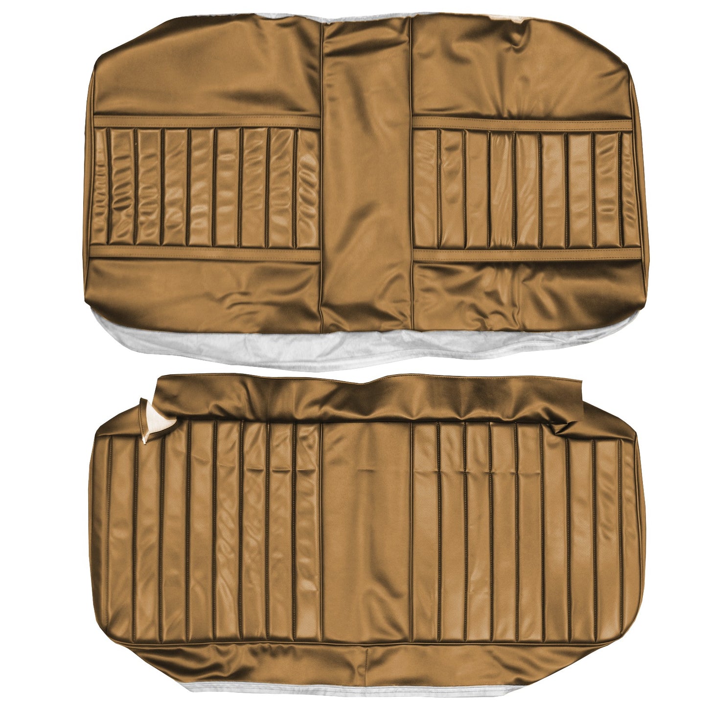72 SKYLARK/GS "DELUXE" SPORT COUPE REAR UPHOLSTERY - TAN