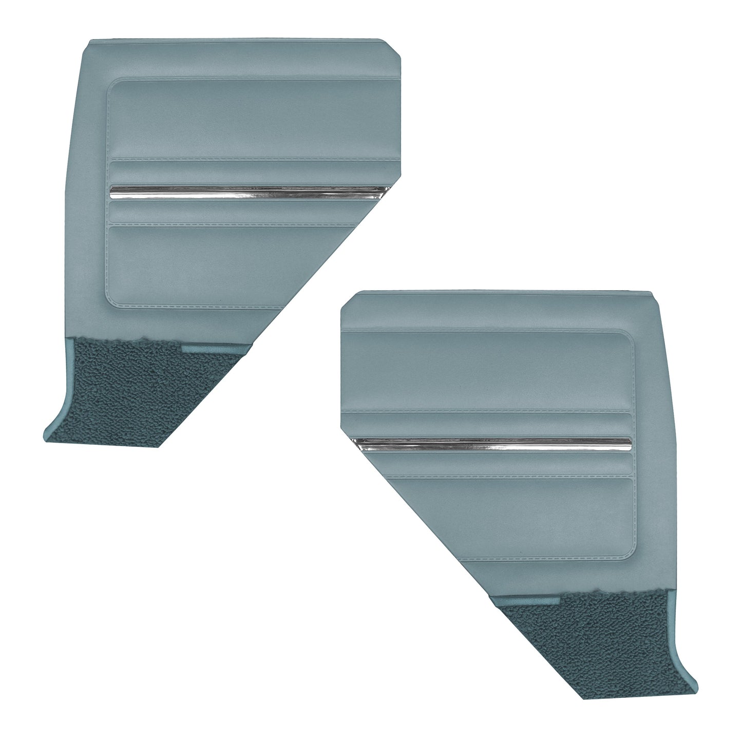 65 DART GT CONVERTIBLE REAR PANELS - BLUE