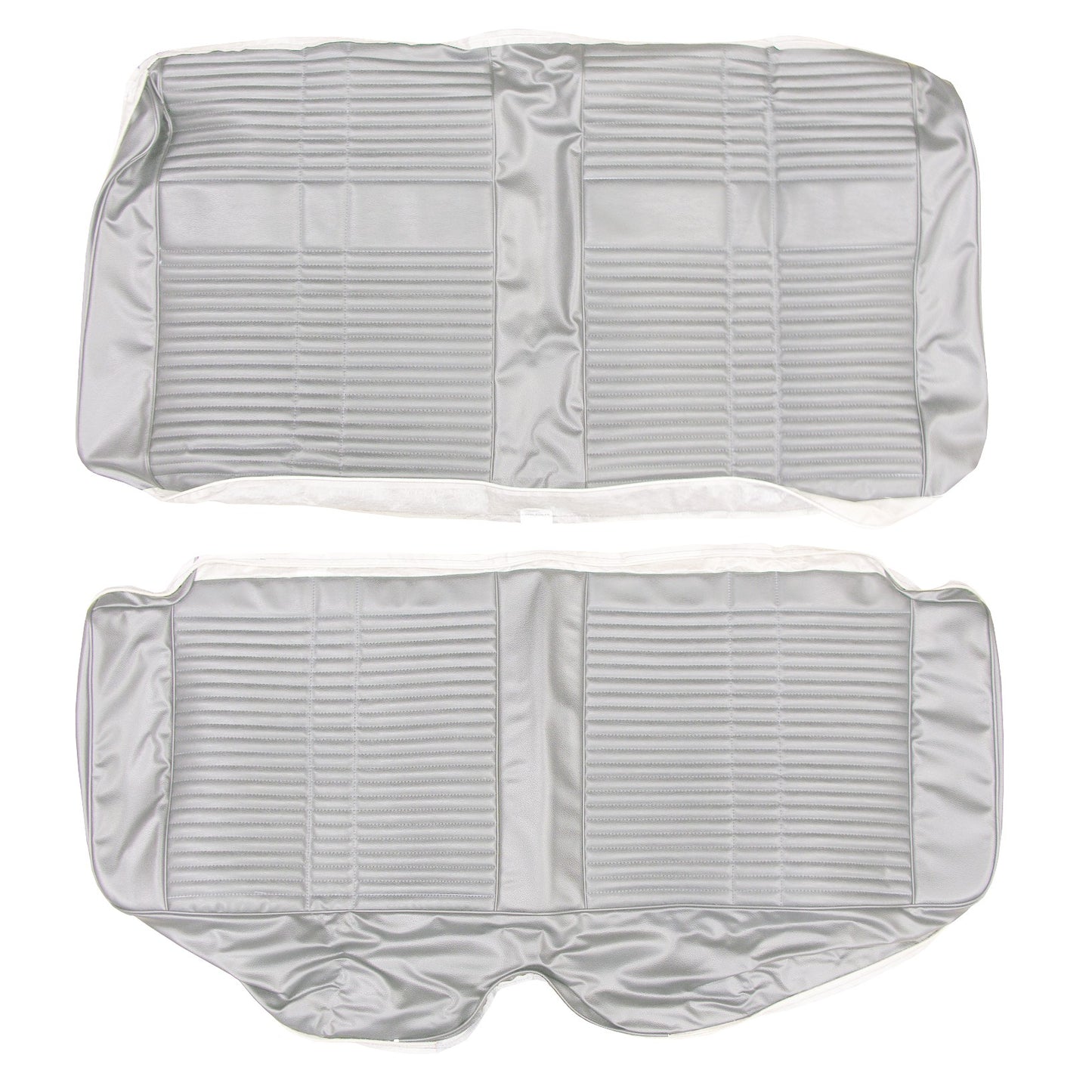 68 SATELLITE/ROADRUNNER "DECOR" HARDTOP REAR UPHOLSTERY - PEARL WHITE