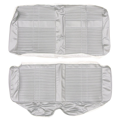 68 SATELLITE/ROADRUNNER "DECOR" HARDTOP REAR UPHOLSTERY - PEARL WHITE