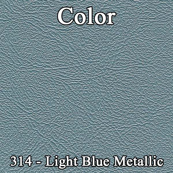 64 Barracuda Door Panels - Metallic Blue - Legendary Auto