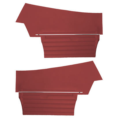 69 CHEVELLE/MALIBU CONVERTIBLE REAR PANELS (UNASSEMBLED) - RED
