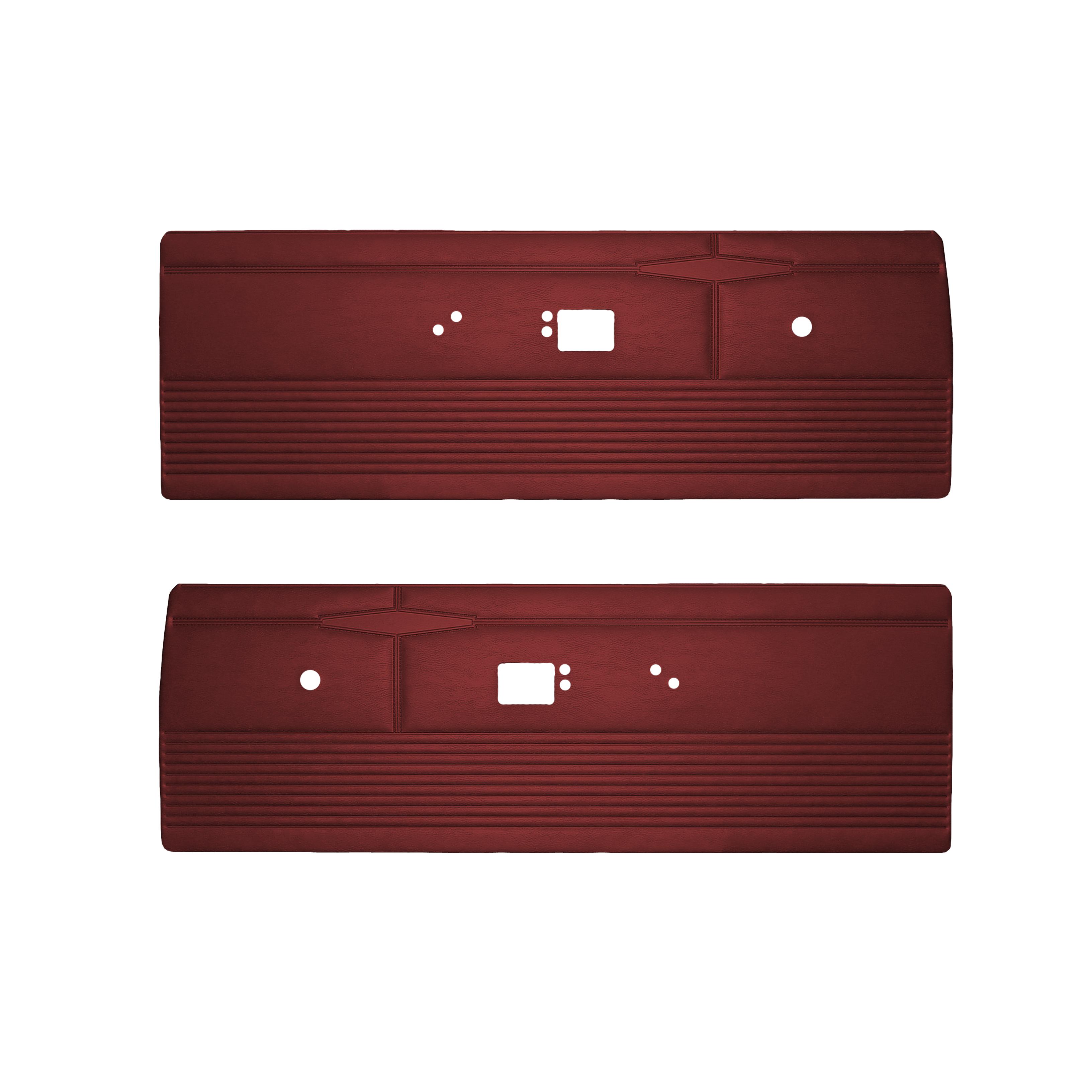 68 Dart Gt/Gts Bucket Front Panels - Metallic Red - Legendary Auto