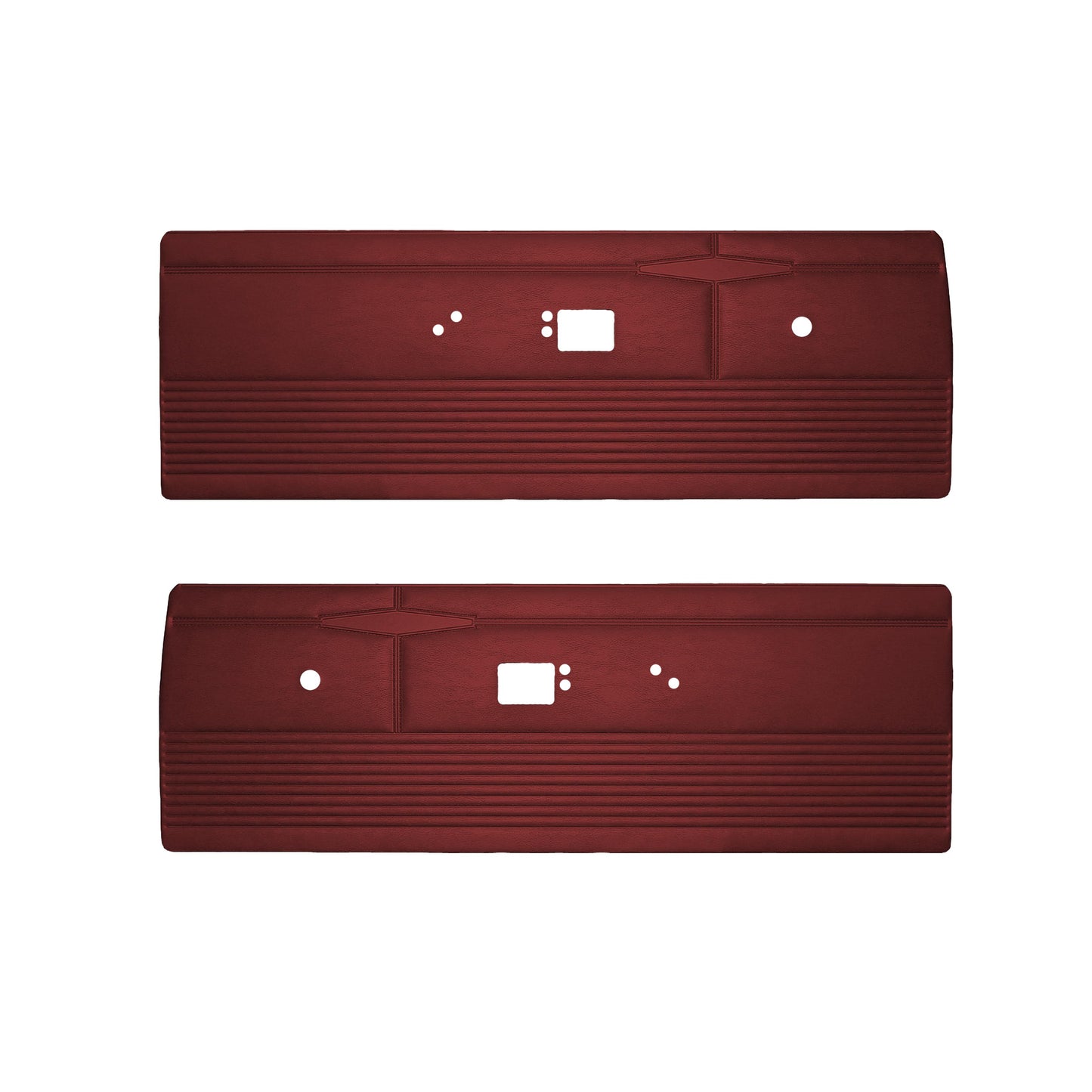 68 DART GT/GTS FRONT DOOR PANELS - RED