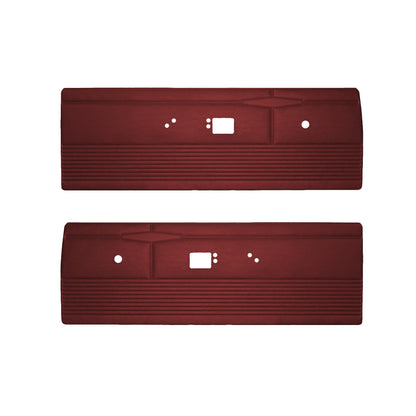 68 DART GT/GTS FRONT DOOR PANELS - RED