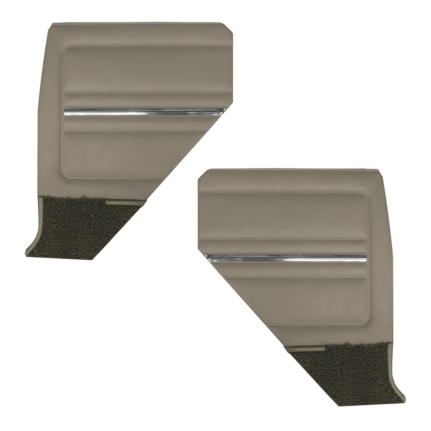 65 DART GT CONVERTIBLE REAR PANELS - FAWN TAN