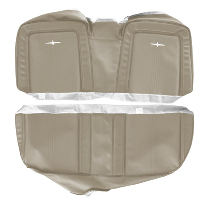 64 CHRYSLER 300 300K 4-DOOR HTP REAR UPHOLSTERY - FAWN TAN
