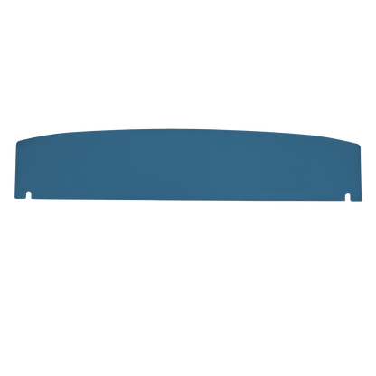 71-73 CHALLENGER HARDTOP PACKAGE TRAY W/O SPEAKER CUT-OUTS - BRIGHT BLUE
