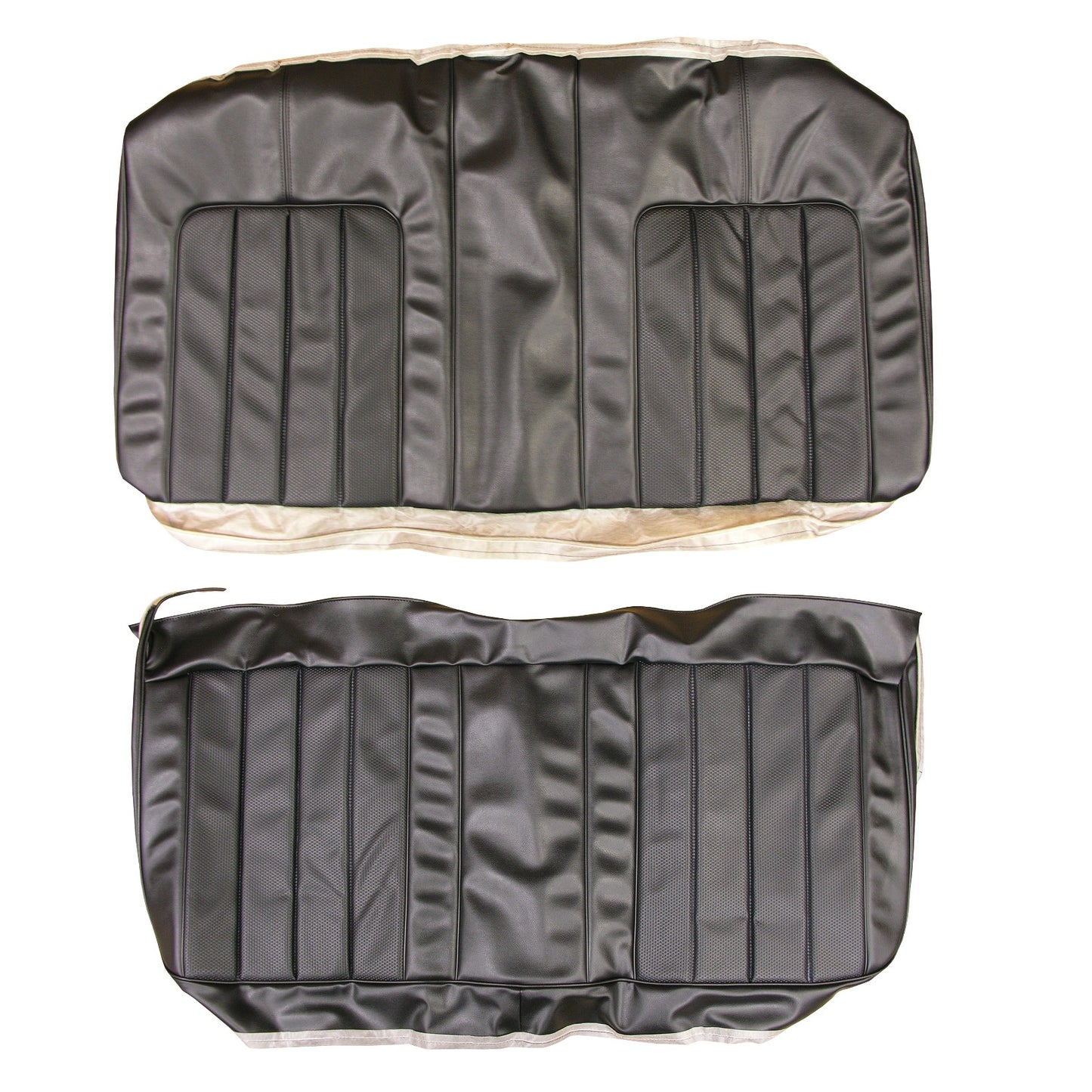 70 SKYLARK/GS "DELUXE" SPORT COUPE REAR UPHOLSTERY - BLACK