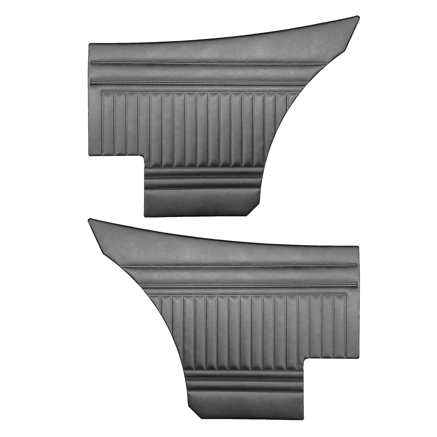 75/76 DUSTER/DART SPORT FASTBACK REAR PANELS - BLACK