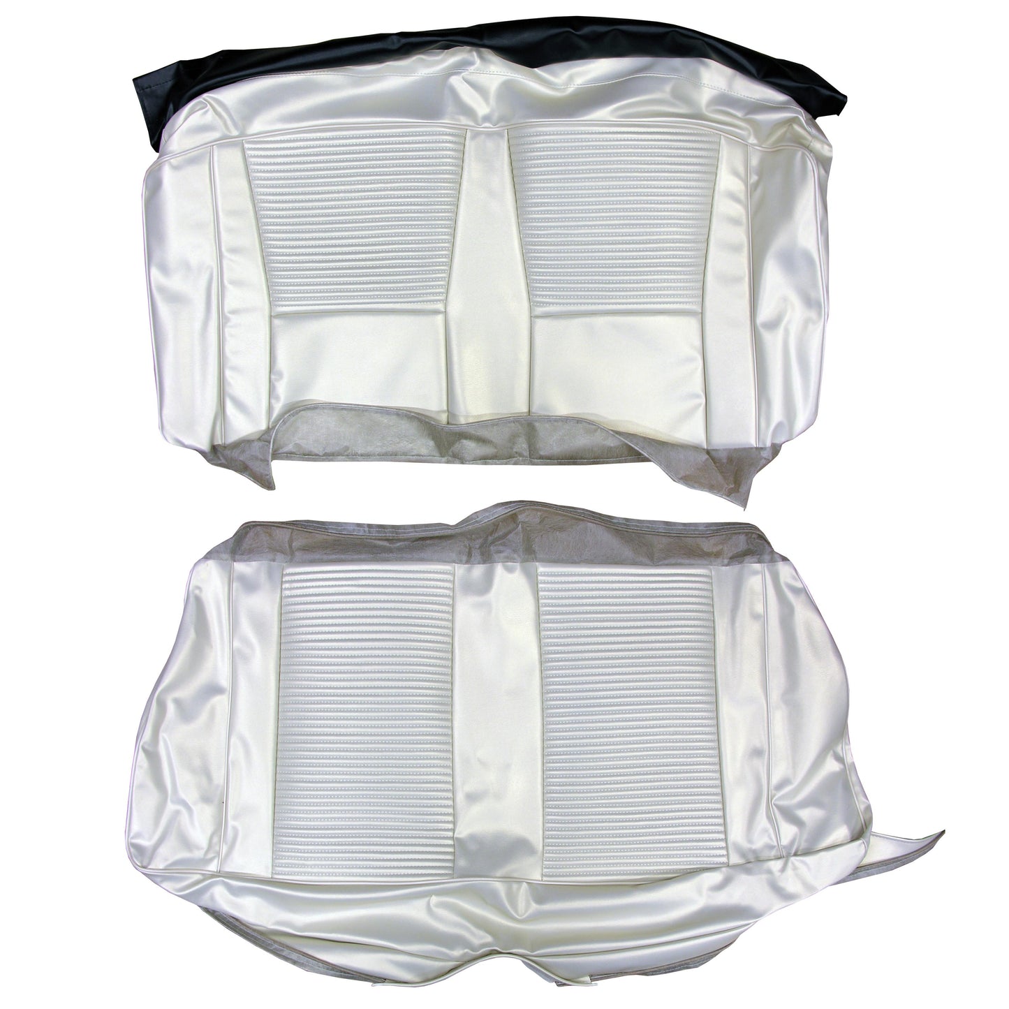 69 DART GT/GTS CONVERTIBLE REAR UPHOLSTERY - PEARL WHITE