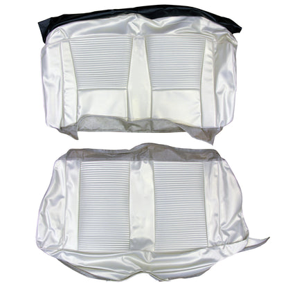 69 DART GT/GTS CONVERTIBLE REAR UPHOLSTERY - PEARL WHITE