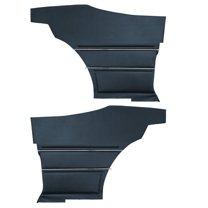 69 GTO/LEMANS HARDTOP REAR PANELS (UNASSEMBLED) - BLUE