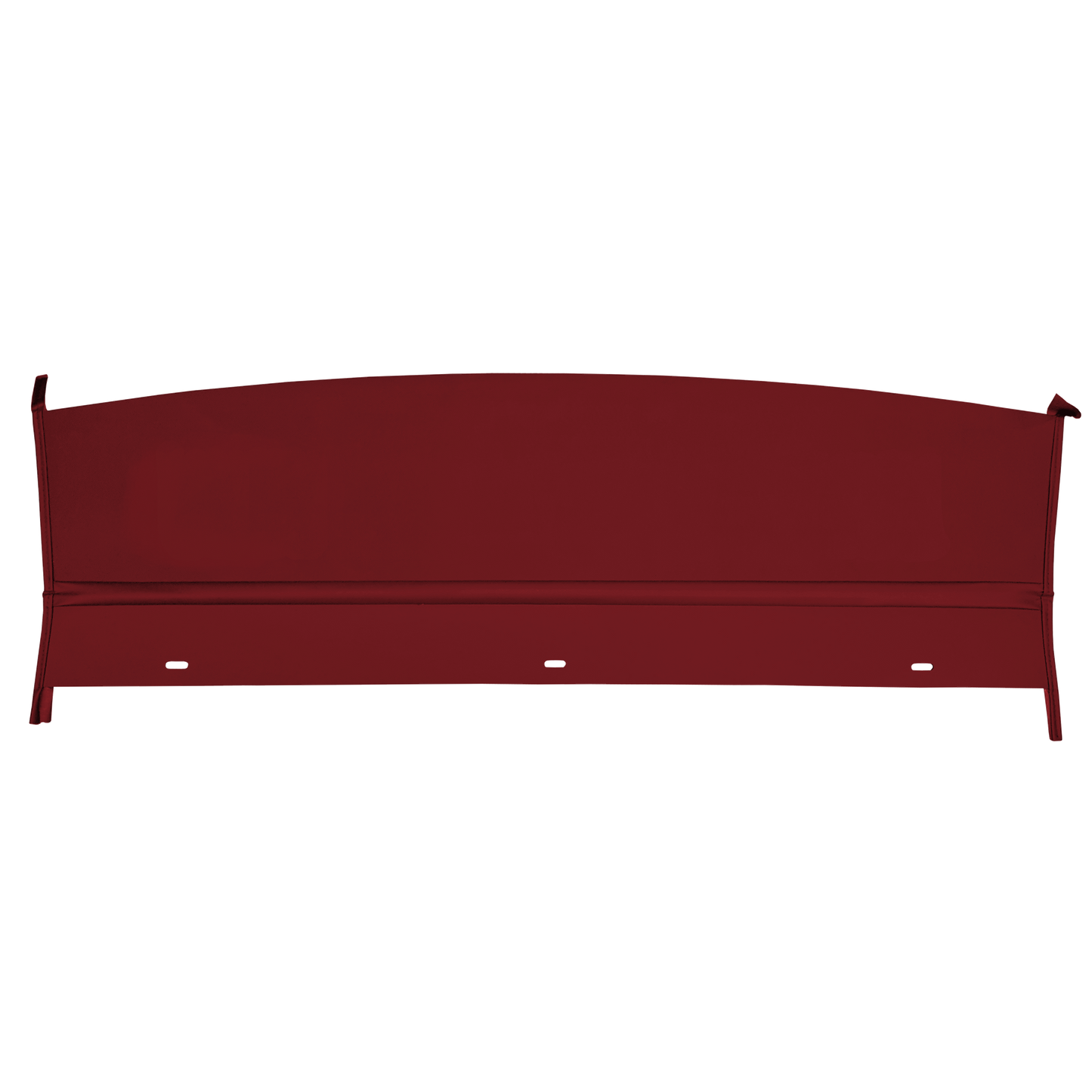 65 DART 270/DART GT HARDTOP PACKAGE TRAY W/O SPEAKER CUT-OUTS - RED