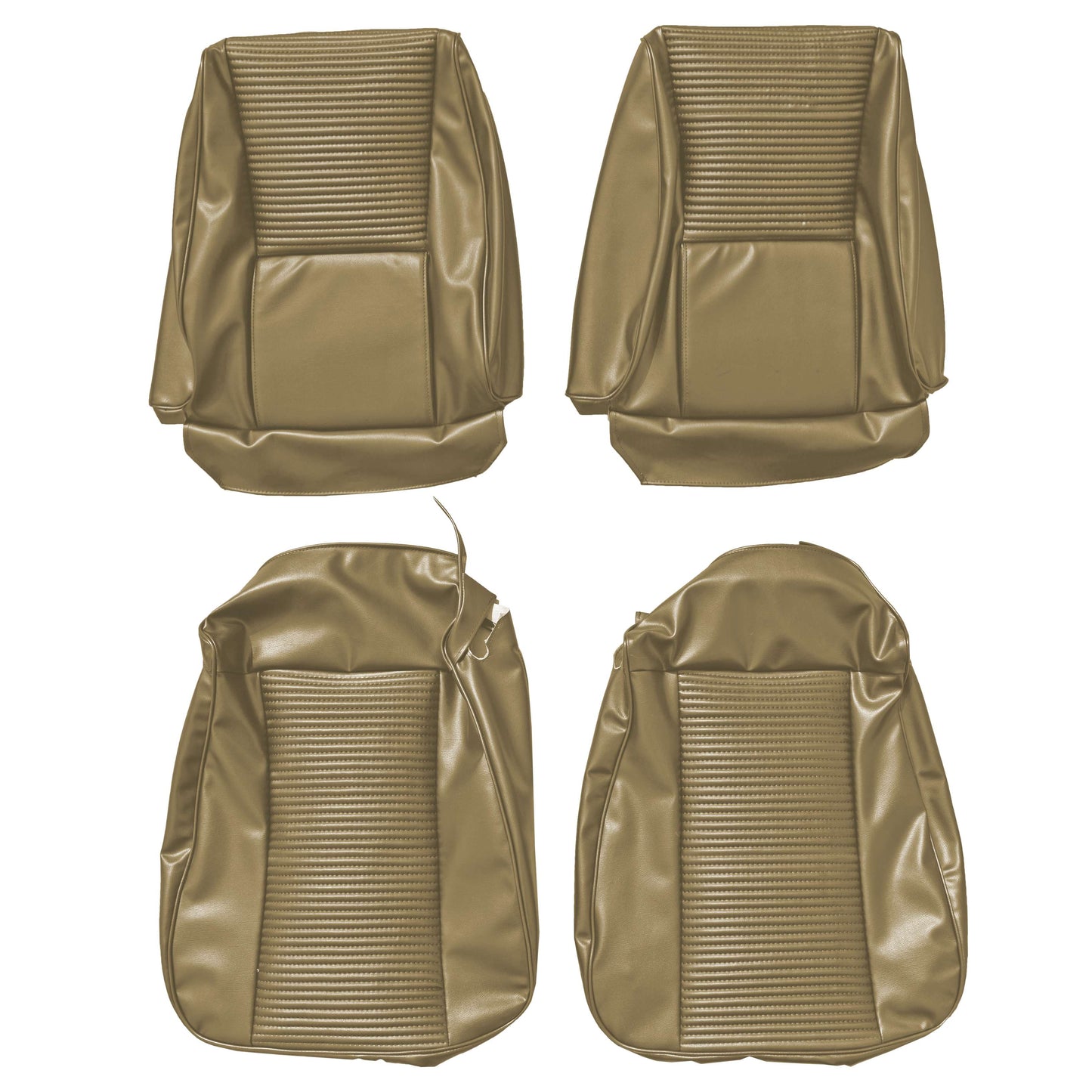 69 DART GT/GTS BUCKET SEAT UPHOLSTERY - GOLD