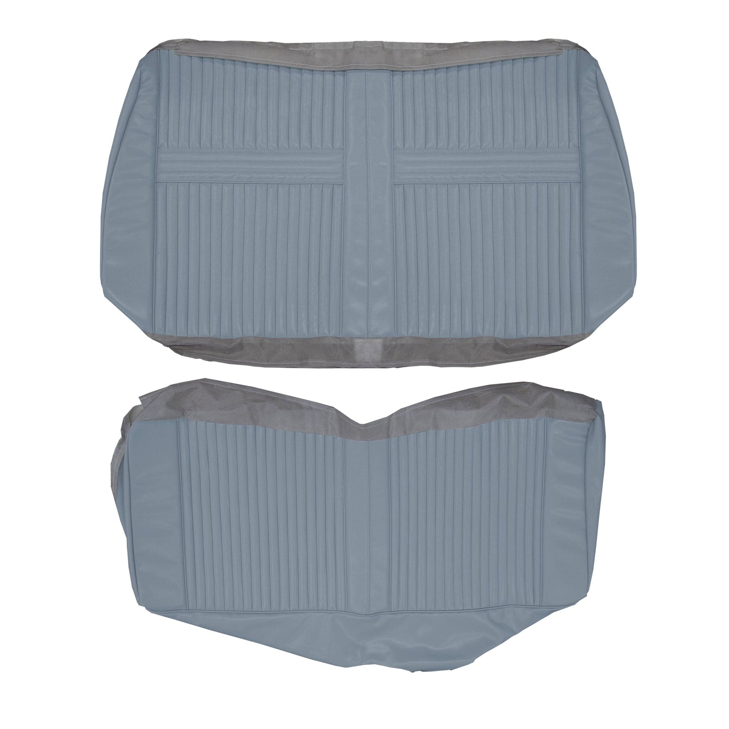 64 CUTLASS/442 CONVERTIBLE REAR UPHOLSTERY - BLUE