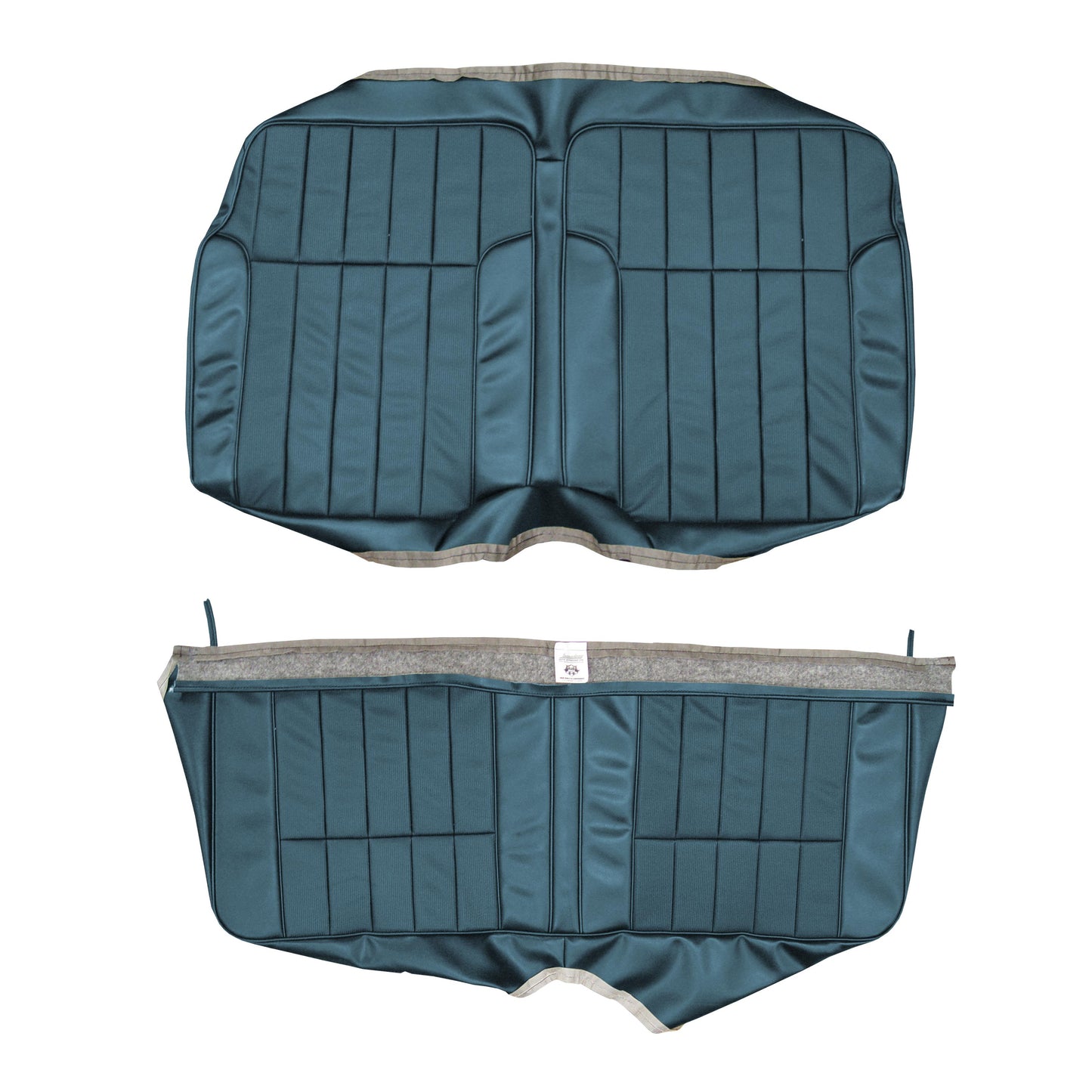 68 FIREBIRD "DELUXE" FOLD-DOWN REAR UPHOLSTERY - BLUE